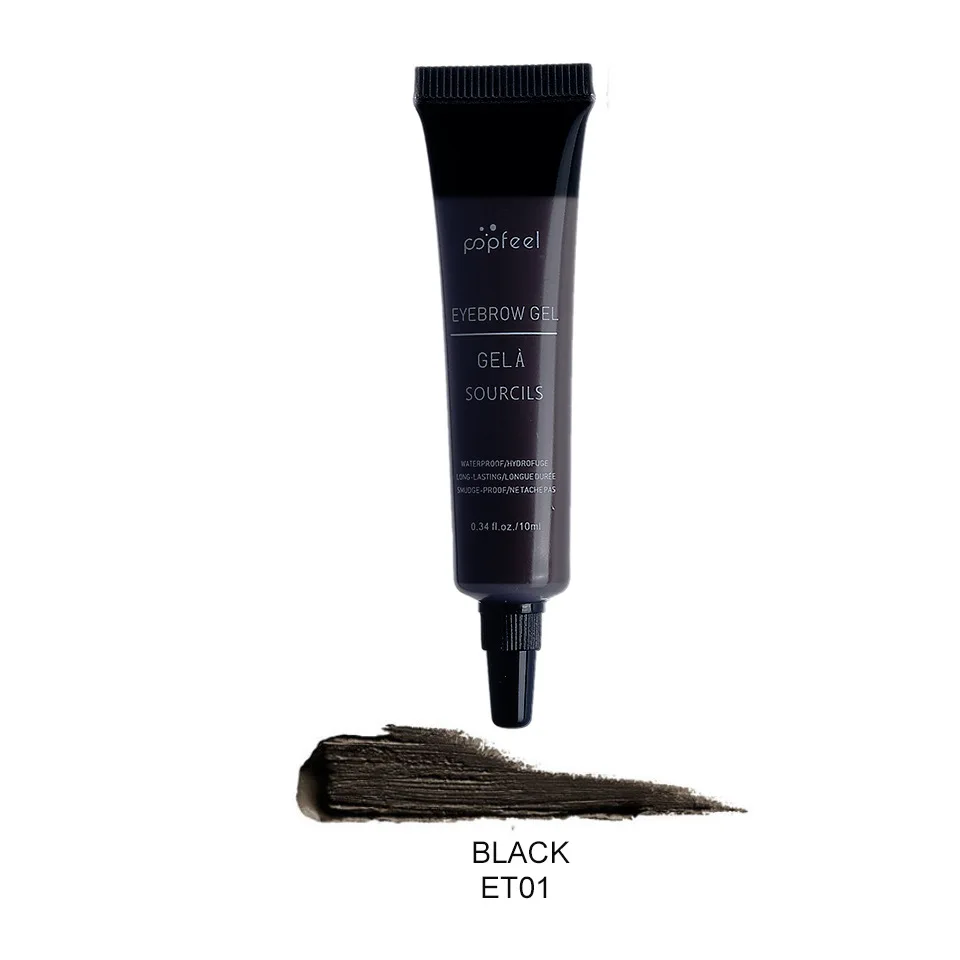 Водостойкий карандаш для бровей, гель-краска для бровей, крем, черный, коричневый, для бровей, тату-ручка, краска для макияжа TSLM1