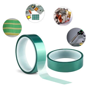 

3 Roll 1/2 /1 /2 Inches High Temperature Masking Tape Heat Resistant PET Tape for Heat Transfer 3D Printing