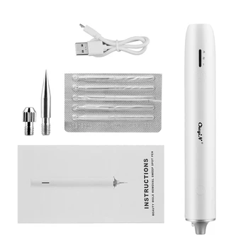 

CkeyiN Rechargeable Mole Removal Pen Home Blue Light Dark Spot Remove Device Using physical spot moles USB charging