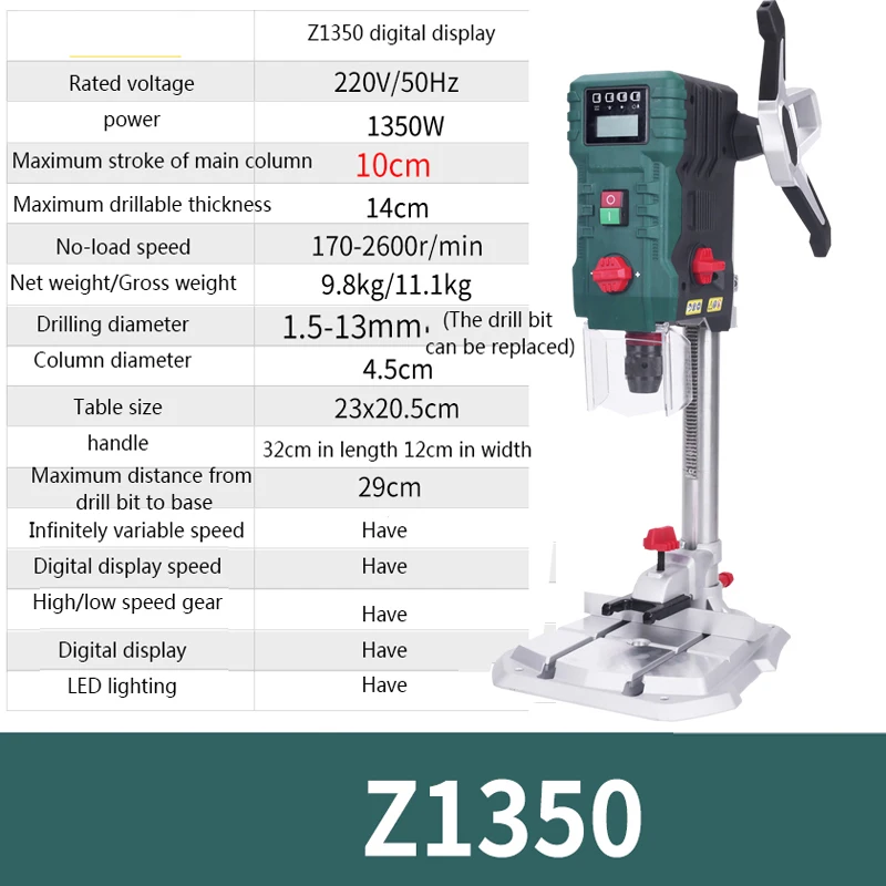 Parkside pillar drill with 2024 electronic speed control