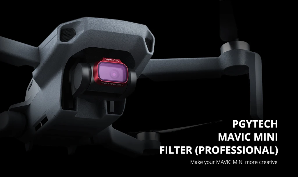 PGYTECH Mavic Мини УФ-фильтр CPL фильтр объектива камеры профессиональная версия для DJI Mavic Mini Drone аксессуары
