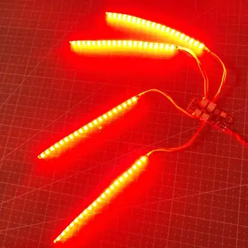 

Newest LANTIANRC WS2812 Led Strip Light 20 Lamps 5V 0.23A Control Board Module for RC FPV Racing Drone Night Flying