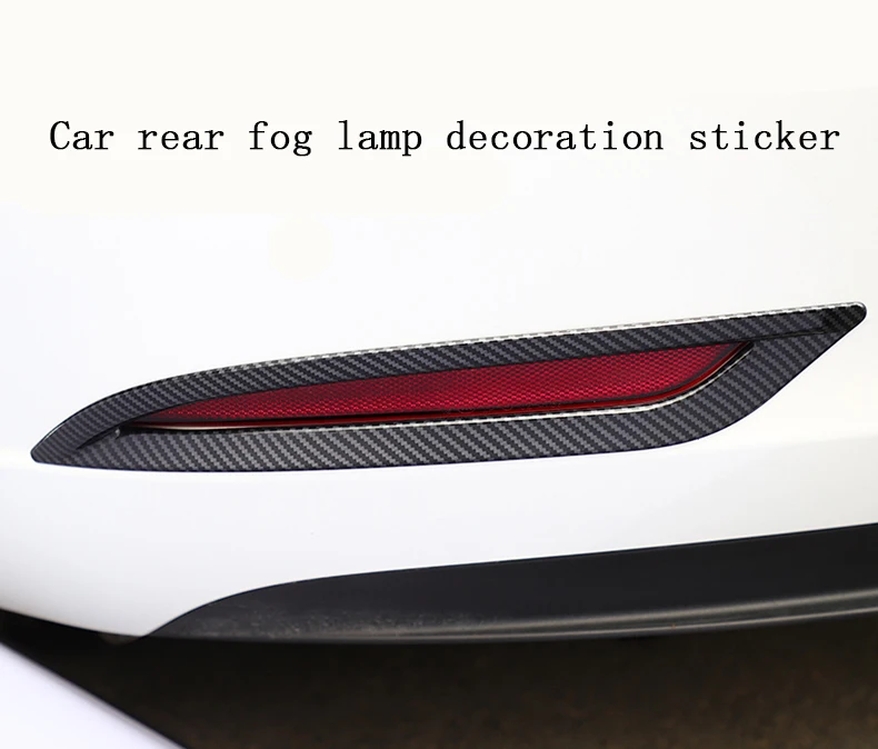 特斯拉model 3后雾灯贴1