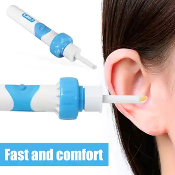 

1Pcs Ear Cleaner Easy Earwax Removal Soft Spiral Cleaner Ears Prevent Ear-pick Clean Swab Painless Safety ear wax removal tool