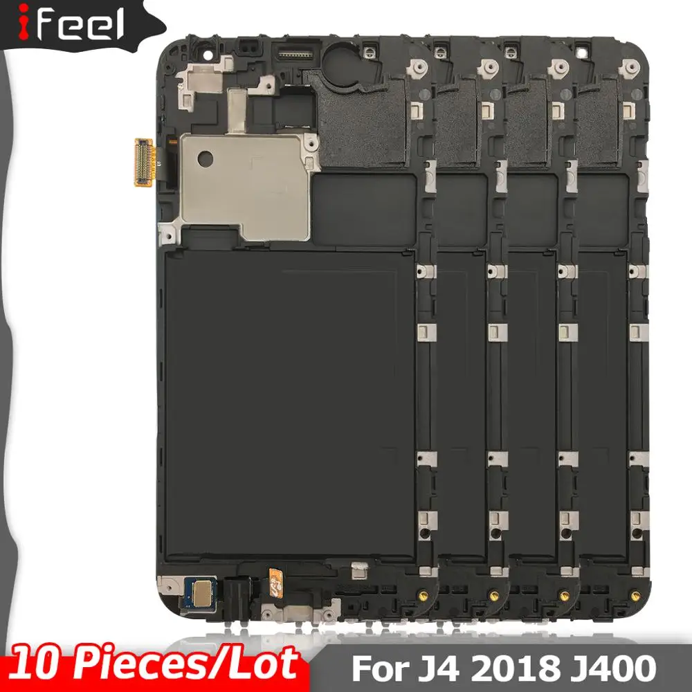 10 шт./лот регулировка яркости для samsung Galaxy J4 J400 J400F J400H J400P J400M J400G/DS ЖК-дисплей с сенсорным экраном