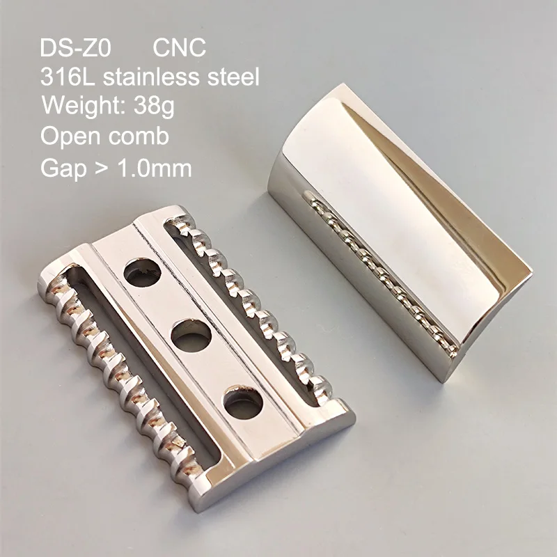 Dscosmetic Z0 316L stainless steel double edge safety razor