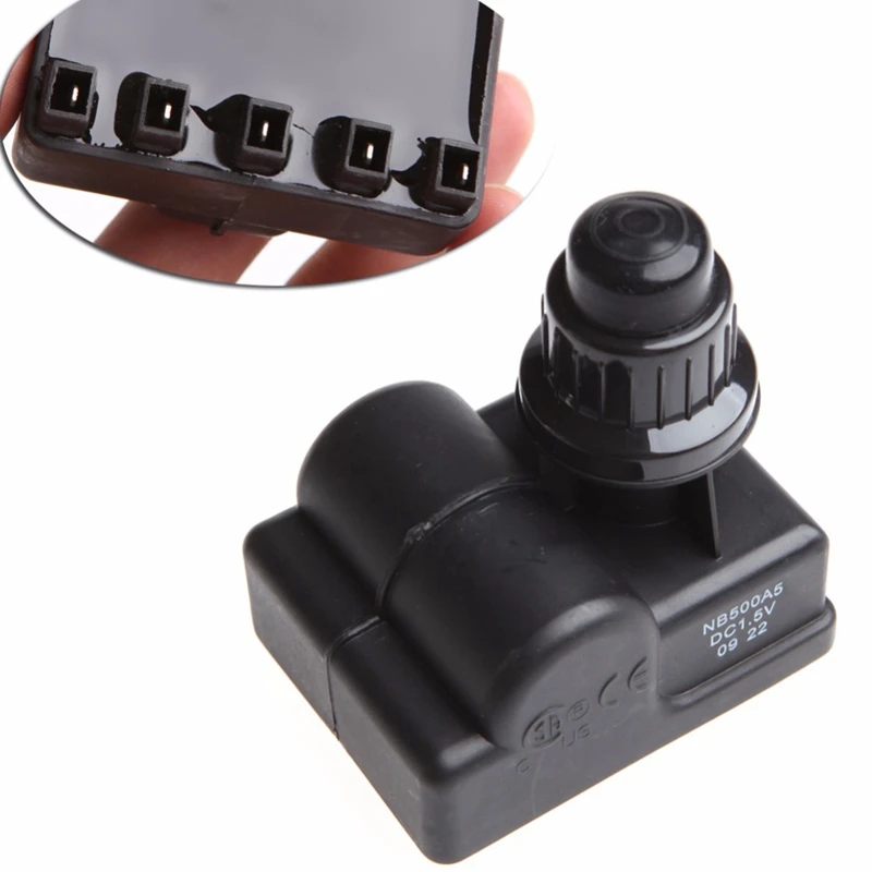 thumbnail image 2 of BBQ Gas Grill Igniter – 3 Outlet Electric Spark Push Button Pulse Ignition Replacement 2 of 14