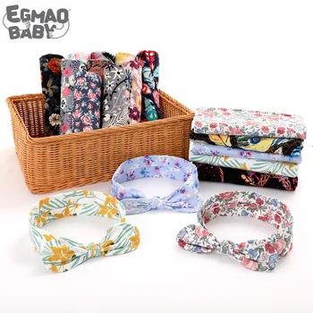 

New Fashion Colorful Newborn Cute Toddler Headband Ribbon Elastic Cloth Baby Headdress Kids Hair Band Girl BowKnot Headband