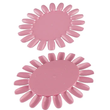 

1 Pc Manicure Nail Work Oval Transparent Natural Nail Polish Swatches Nail Art Tips DIY Beauty Nail Art Tools