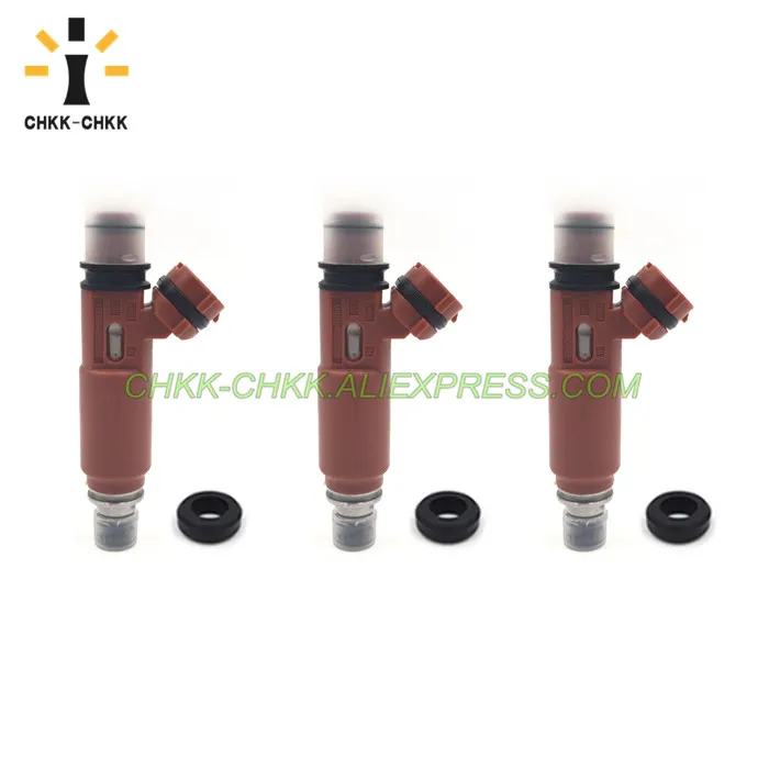 3pcs CHKK-CHKK автомобильный аксессуар 195500-3020 B31R-13-250 топливный инжектор для Mazda 323 Demio Mk8 1.3L 1998~ 2003 - Цвет: 3pcs