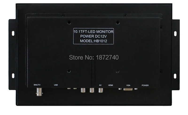 10 ġ LCD  ݼ  ,  ÷ VGA AV BNC HDMI 1280x800