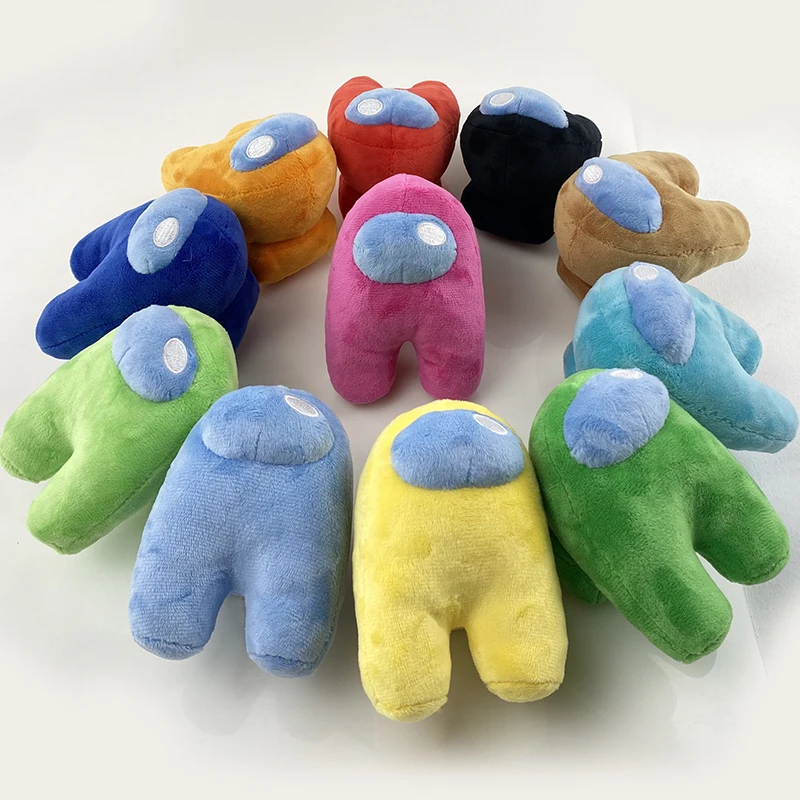 

New Among Us Plush Among Us Game Plush Toy Original Kawaii Stuffed Doll Xmas Christmas Gift Cute Small Mini Among Us Plush 10cm
