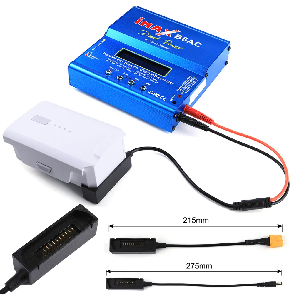 JINSERTA B6 B6AC B6Mini XT60 DC зарядное устройство кабель зарядного устройства для Xiaomi FIMI X8 SE RC Дрон кабель для быстрой зарядки