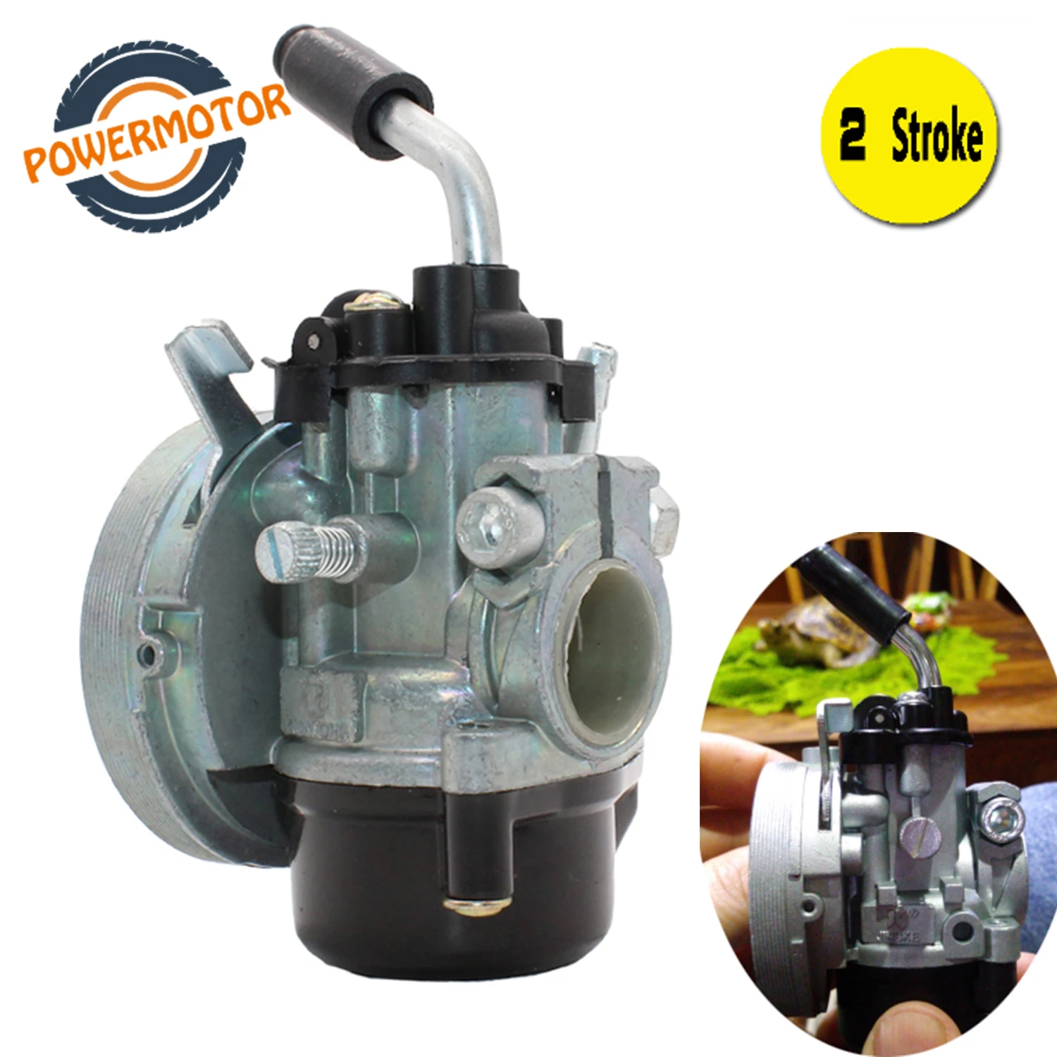 

14mm Carburetor 37cc Water Cooled Carb For 2 Stroke Engine 43 47cc 49cc 2-Stroke Motorcyle Mini Pocket bike Dirt Pit Bike ATV