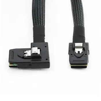 

Mini Sas Line Sff-8087 To Mini Sas 36P Sff-8087 90 Degree Side Bend Array Card Line