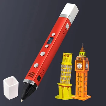 

The New 3D Pen Metal Shell Beautiful Compact High and Low Temperature Compatible Creative Gift DIY for Kids Adult Recreation