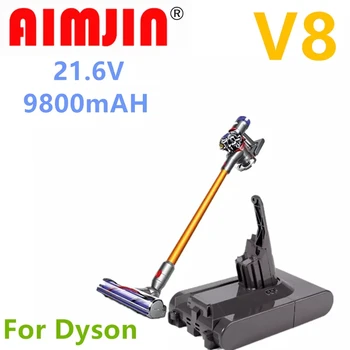 

Dyson Dyson dc62 lithium ion battery V6 dc58 dc59 dc61 dc62 dc74 sv07 sv03 sv09 vacuum cleaner, 9800 MAH, 21.6 V