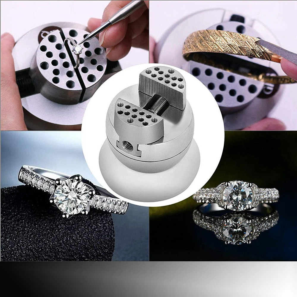 

Vise Engraving Block Universal Micro-Inlay Ball Diamond Inlay Carving Fixed Base Universal Carving Table Working Table
