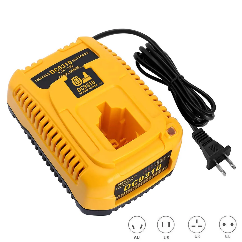 

DC9310 Charger 7.2V-18V dewalt Battery Charger for DEWALT NiCad NiMh Battery DE9075 DW9071 DE9038 DE9091 DE9092 DE9094 DE9502
