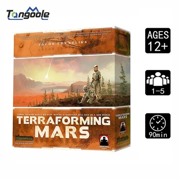 

New Board game terraforming Mars Family games 1--5 player Table Card Game