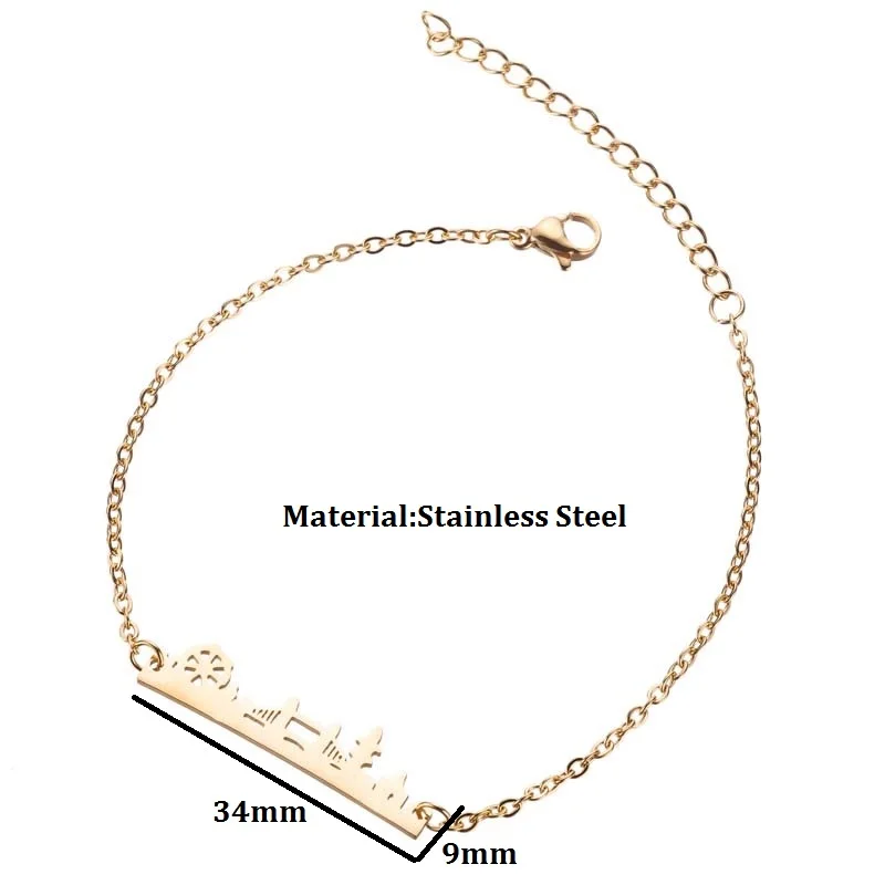 Bracelet SL286G Hfarich Элегантный Открытый браслет Pulseiras панк листья манжеты браслеты для женщин ювелирные изделия для девушек Mujer Pulseira женские подарки - Окраска металла: Bracelet SL286G