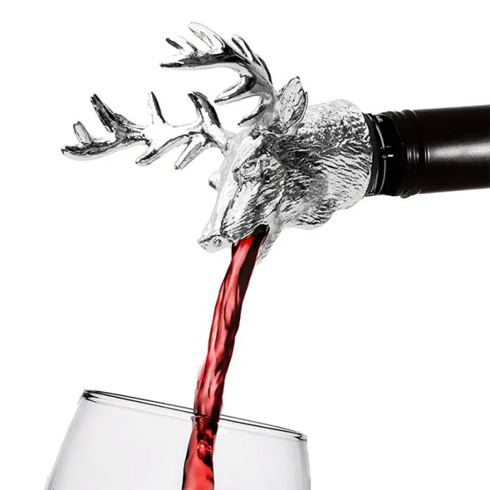 Пробка для вина аэраторы для вина из цинкового сплава Stag Head Pourer Stags пробка для бутылок SLC88