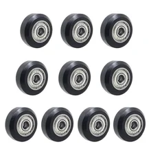 Grandes roues de poulie en plastique avec roulements d'engrenage, pour imprimante 3D Creality CR 10, CR 10S, S4, S5, Ender 3, Ender 3 Pro, 10 pièces
