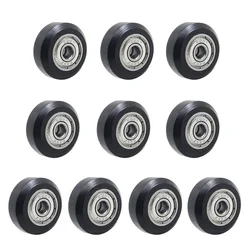 Grandes roues de poulie en plastique avec roulements d'engrenage, pour imprimante 3D Creality CR 10, CR 10S, S4, S5, Ender 3, Ender 3 Pro, 10 pièces 