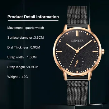 

Fashion Student Watch Ladies Quartz Watch Personality Watch Color Bracelet for Women's watches for Ladies Clock