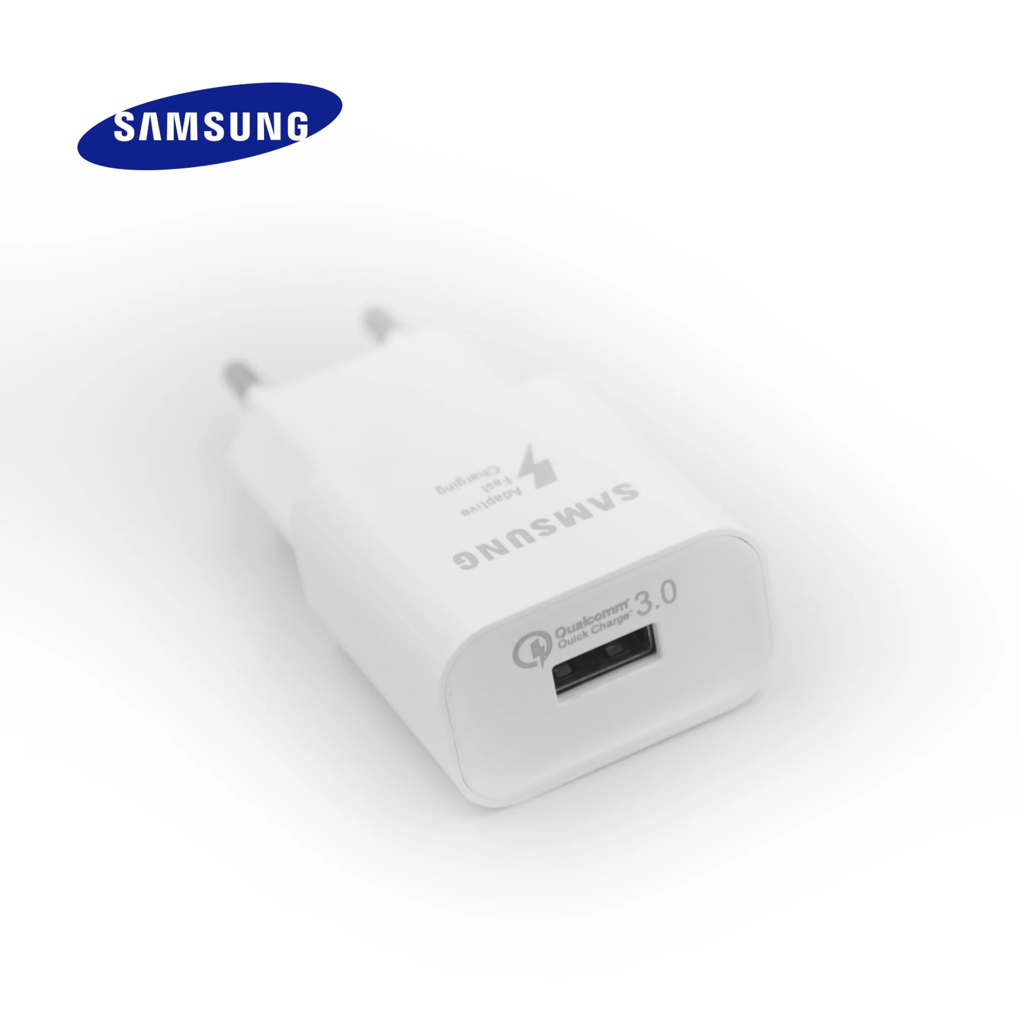 samsung быстро Зарядное устройство QC3.0 ЕС Быстрая Зарядка адаптер для Galaxy a8 a6 a5 Note 4 5 J3 J5 J7 S6 S7 край S4 - Тип штекера: Only QC3.0 charger