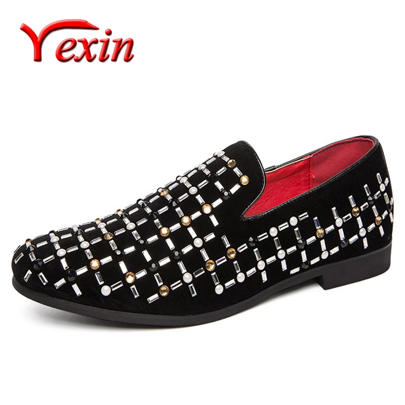 Black diamond loafers Clearance