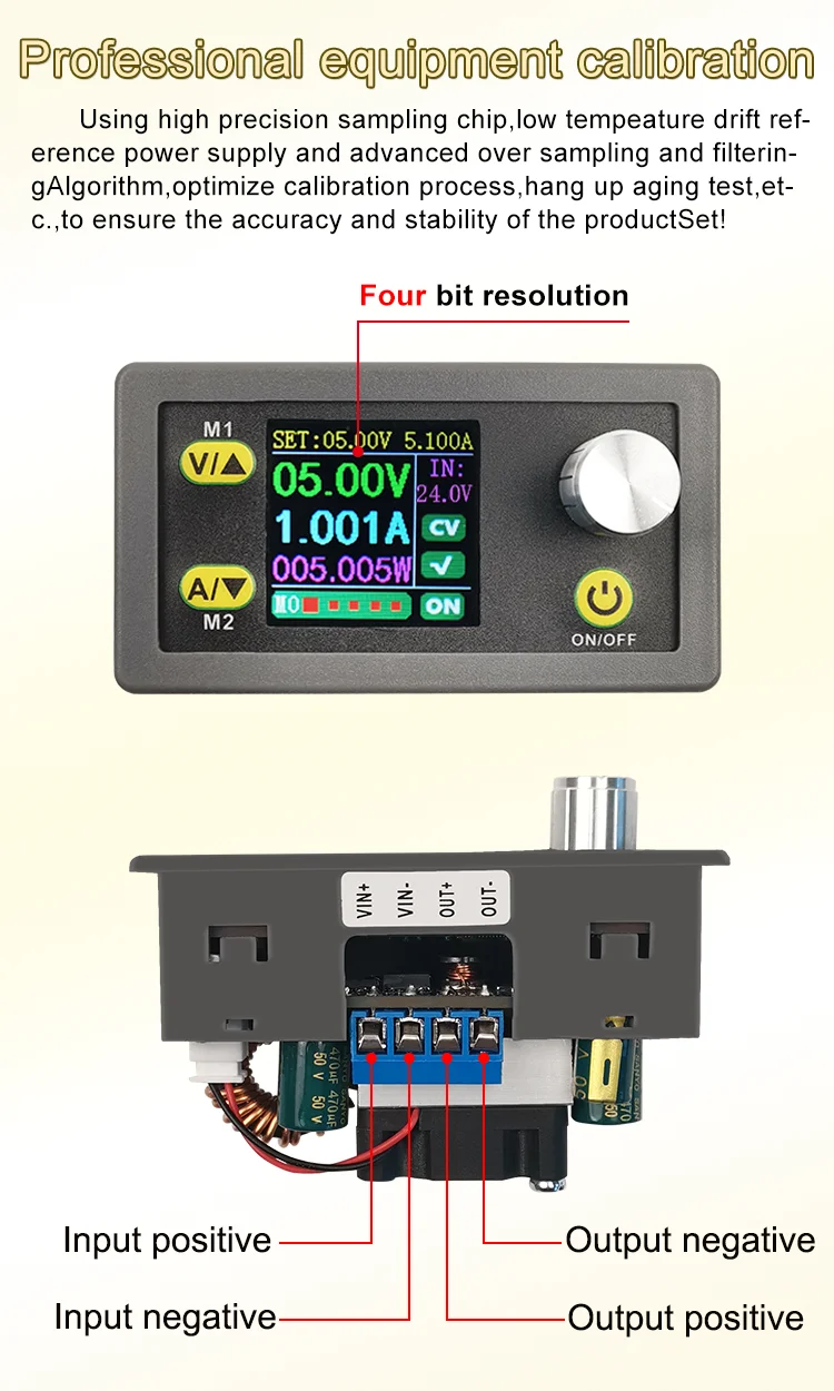 Wz3605e dc buck conversor de impulso cc