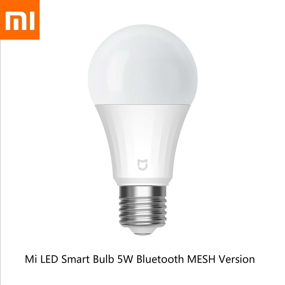 Умная Светодиодная лампа Xiaomi Mijia Mi 5 Вт многорежимный шлюз Zigbee Wi Fi Bluetooth и сетчатый