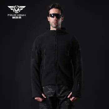 

Men's Winter Fleece Jacket Military Tactical Jacket Outdoor Thermal Hiking Camp Jacket Coat Hunting Sport Clothes Men bomber
