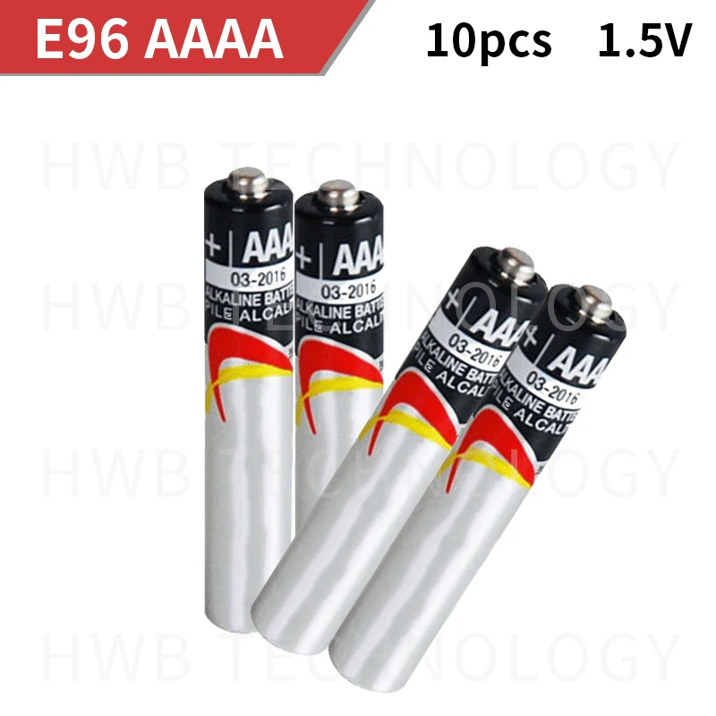 10 개몫 1.5V E96 AAAA 기본 배터리 알카라인 배터리 건전지 레이저 펜, 블루투스 헤드셋 배터리 무료 배송dry