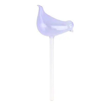 

1/2pcs Self Watering Device Automatic Plant Waterer Bird Design Irrigator Bonsai Accessory for Patio Lawn Garden Violet Garden