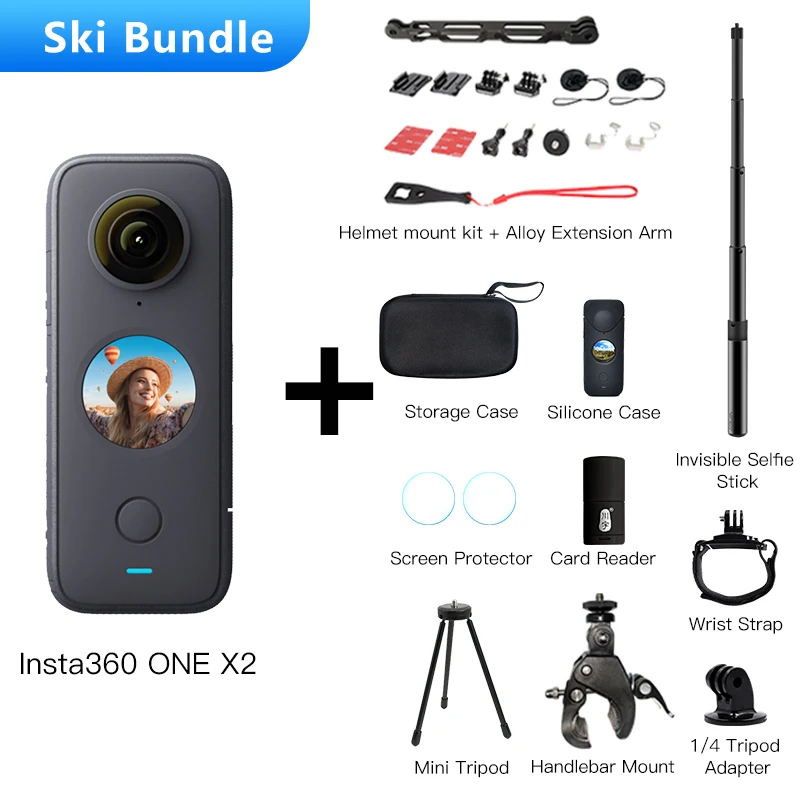 Insta360 One X2 360 Action Camera 5.7K VR Video 10M