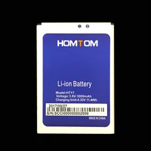 1 шт. Аккумулятор для телефона для HOMTOM ht17 HT 17 Pro Bateria Аккумулятор для мобильного телефона 3000 мАч