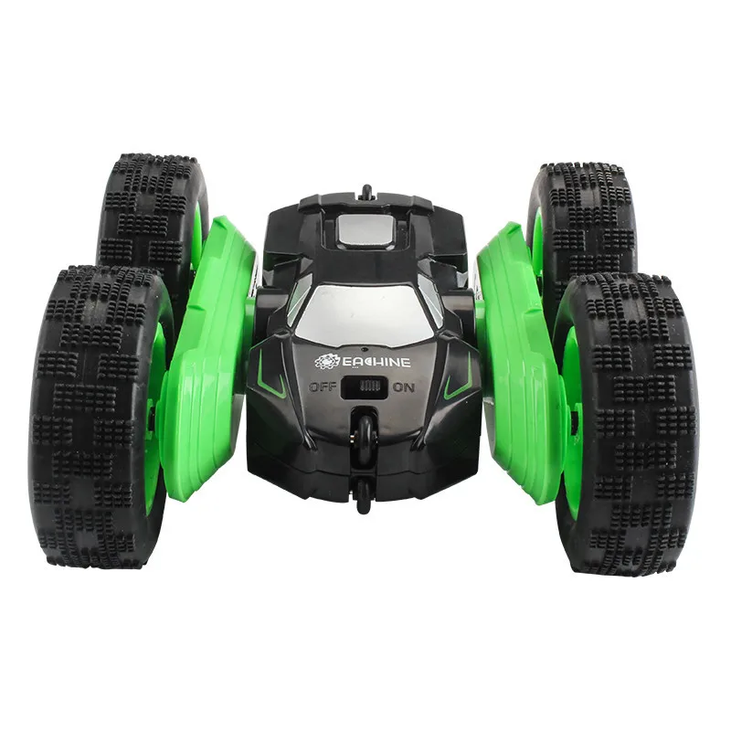 Eachine EC02 1:24 RC Car 2.4G 4CH Stunt Drift Deformation Roll Car 360 Degree Flip Robot Vehicle Models Remote Control Kid Toys