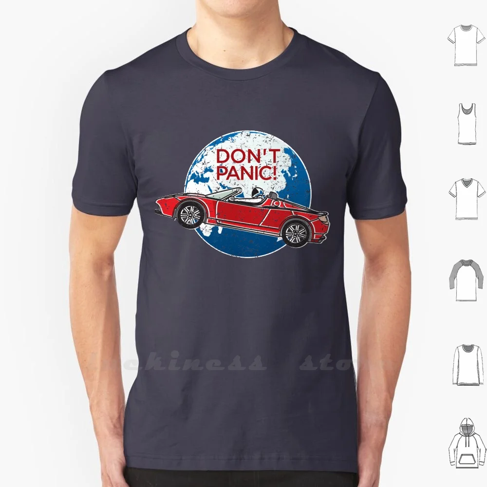 -Un Omaggio A Elon Musk , Spaceman E The Red Roadster T Shirt 6Xl Cotton Cool Tee Elon Musk Falcon Heavy Falcon Heavy