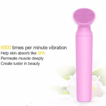 

Blackhead Remover Face Washer Facial Clean Skin Care Electric Silicone Waterproof Brush