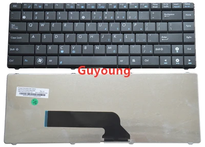 Клавиатура для ноутбука ASUS K40 K40AC K401 K40IE K40IN K40AB K40AN K40A x8ain X8AC X8AE K40E X8IC X8E английская