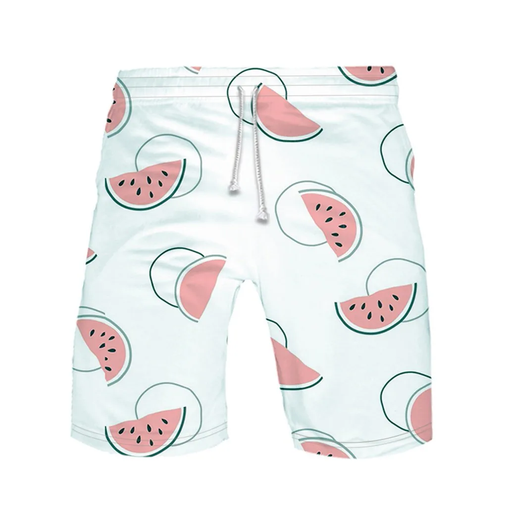 Арбуз повседневные мужские шорты мужские штаны летние пляжные шорты спортивные шорты Уличная Masculino Homme Ropa