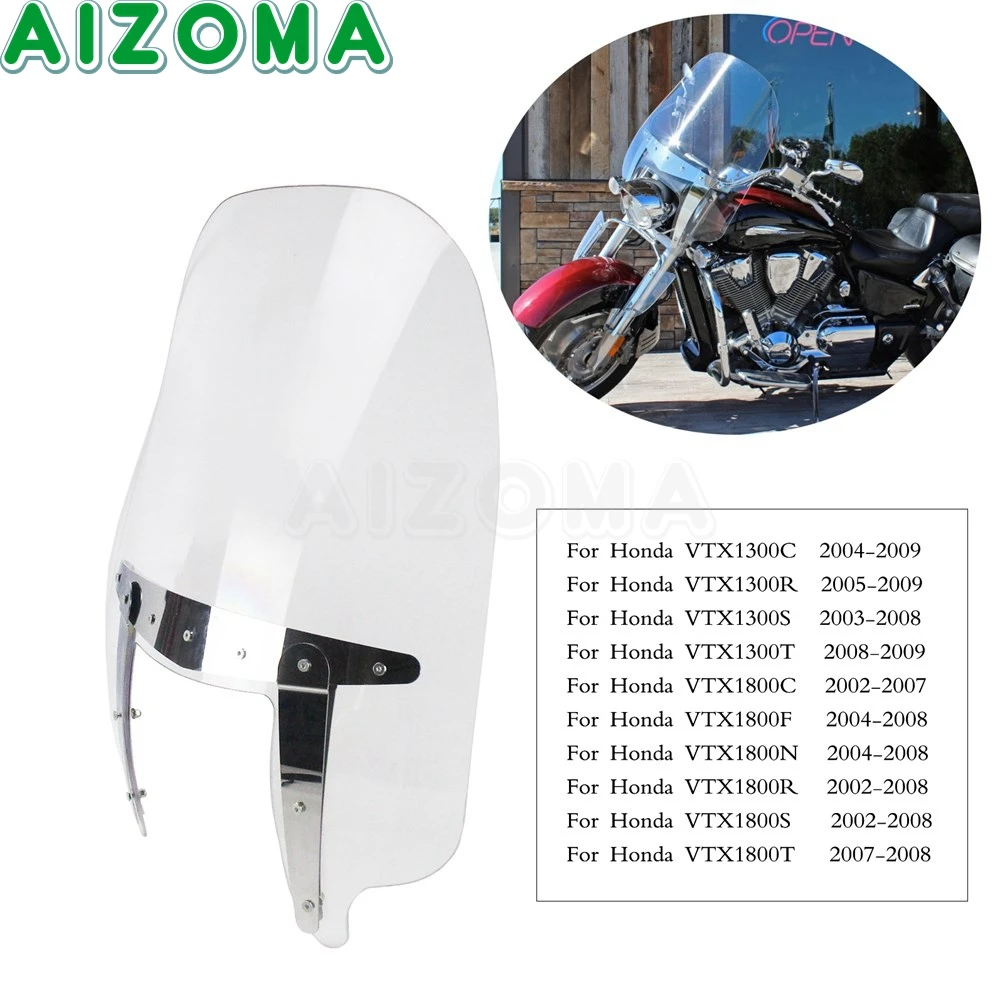 Экран ветрового стекла для Honda VTX1300 C R S T VTX 1800N 1800C 1800S 1800F 1800R| |