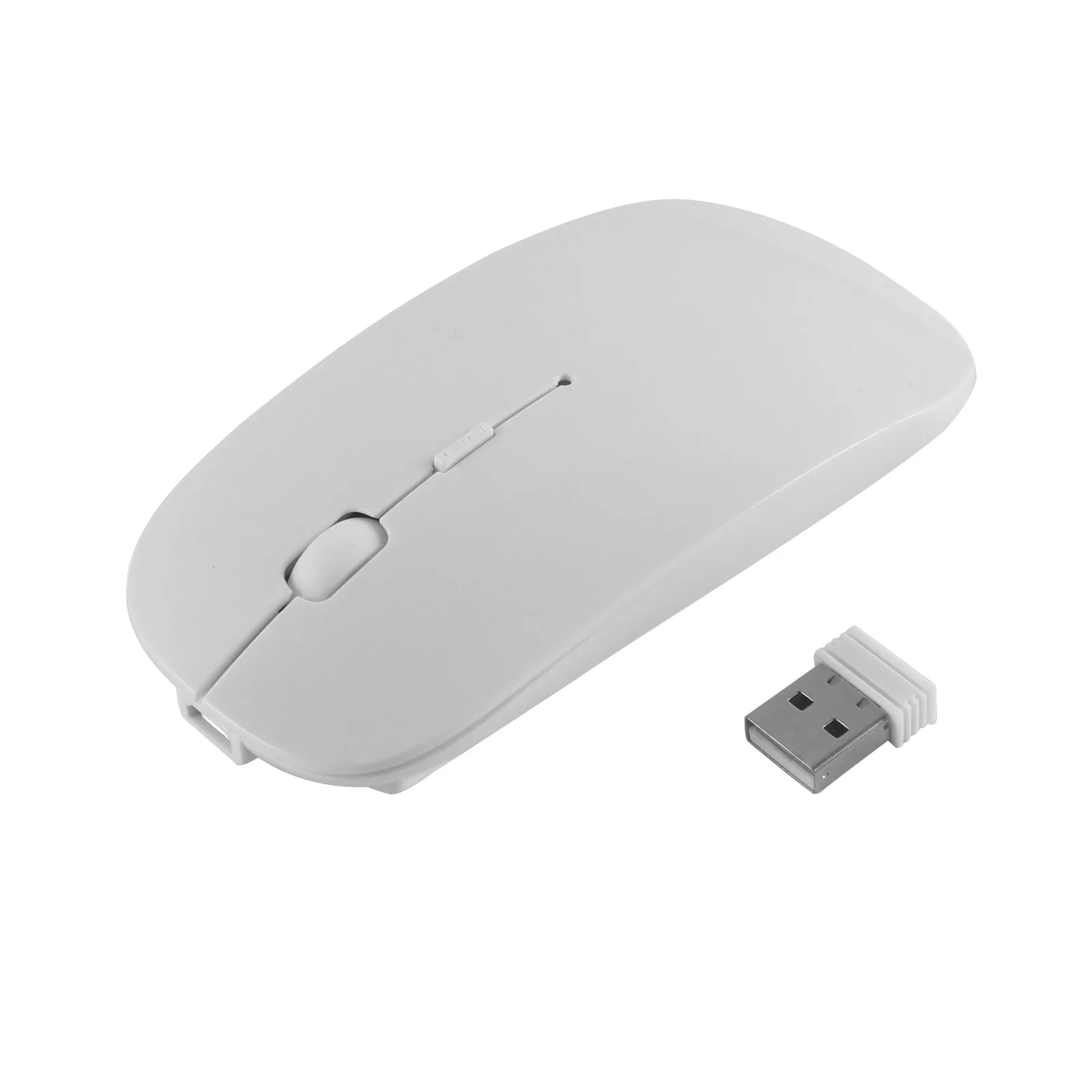 2 4G + Bluetooth 4 0 Двойной режим Беспроводной Мышь Перезаряжаемые ультра тонкий