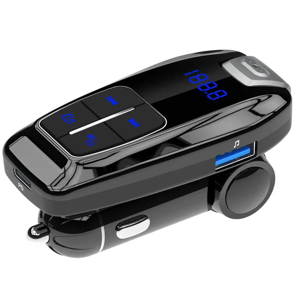 Автомобильный FM трансмиттер Bluetooth гарнитура MP3 плеер 3 0 USB зарядное устройство