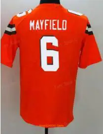 Майки 6 Baker Mayfield 13 Odell Beckham Jr 24 Nick Chubb 95 Myles Garrett 80 Jarvis Landry 21 Denzel Ward 17 Browns для мужчин и молодежи