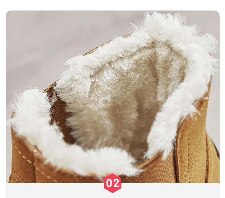 Популярные женские зимние ботинки; Замшевые Зимние ботильоны унисекс; женская теплая меховая плюшевая стелька без шнуровки; высокое качество; botas mujer; для пары