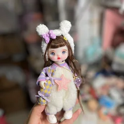 Poupée princesse Super mignonne de 16CM, costume de mode, échelle 1/8, maquillage fait à la main, BJD OB11, figurines articulées, jouet, cadeau pour filles, C1608 