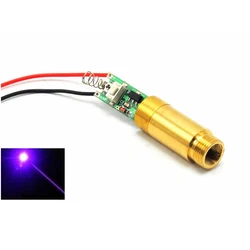 O ponto azul roxo violeta industrial do diodo do laser de apc 50mw 405nm conduziu o módulo dc3.7v